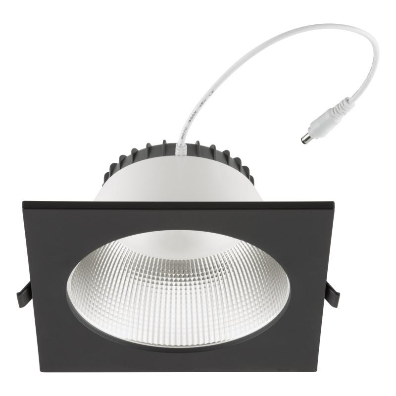 EVN ES54284925 LED Deckeneinbauleuchte Notlicht 28W 3000K/4000K/5700K weiß quadratisch dimmbar? Einbaudurchmesser 165 mm