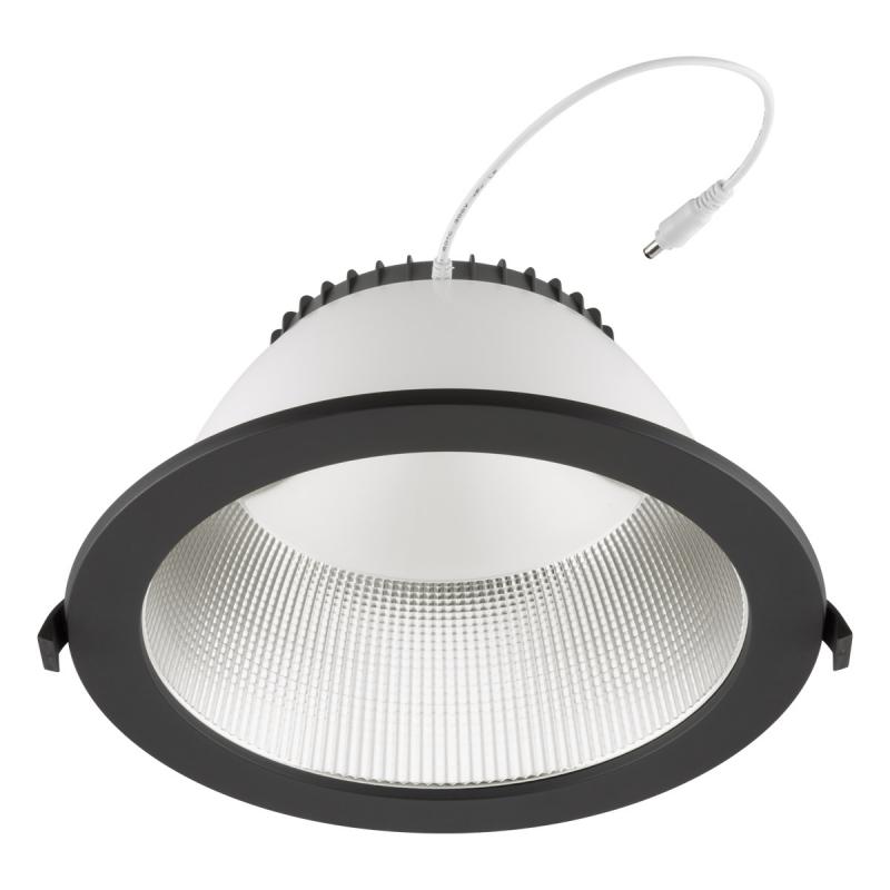 EVN ES54500925 LED Deckeneinbauleuchte rund 12-40W 3000K/4000K/5700K weiß IP54 Notlicht Einbaudurchmesser 240 mm
