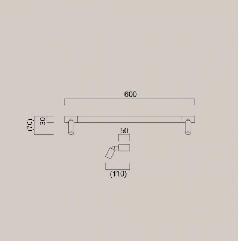 HELESTRA NERO LED Wand- und Spiegelleuchte 12 W 1150 lm 3000/4000 K Ra 90 230 V IP44 Chrom nicht dimmbar
