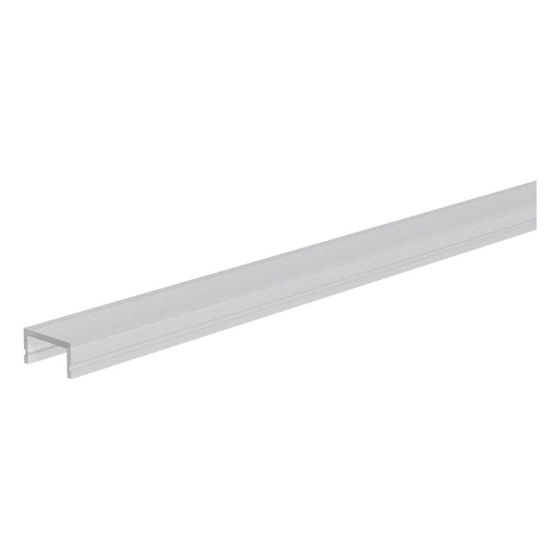 EVN Abdeckung für Aluminium-Profil, satiniert KAF100