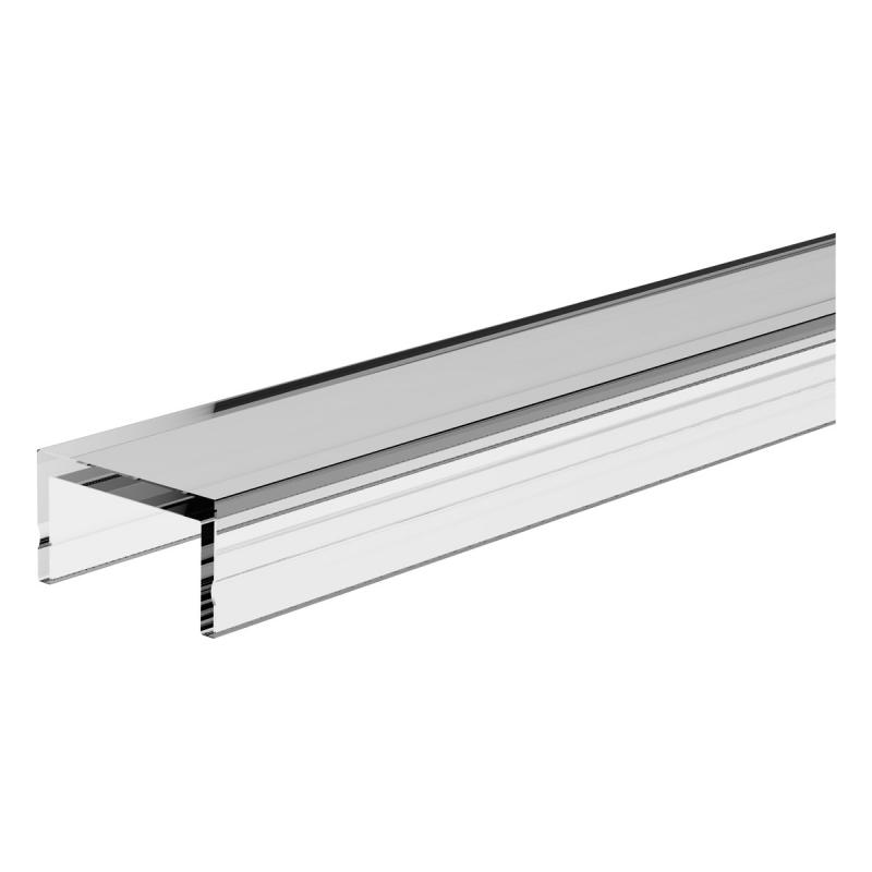 EVN Abdeckung für Aluminium-Profil, klar KAK100