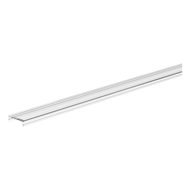 EVN Abdeckung für Aluminium-Profil, klar KAKF200