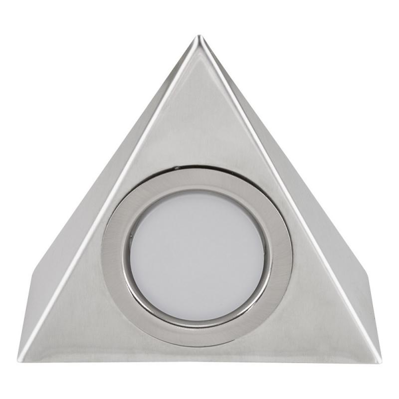 Hängeschrank LED Unterbauleuchte EVN in Pyramidenform IP20 12V/DC 3000K 2W 90lm