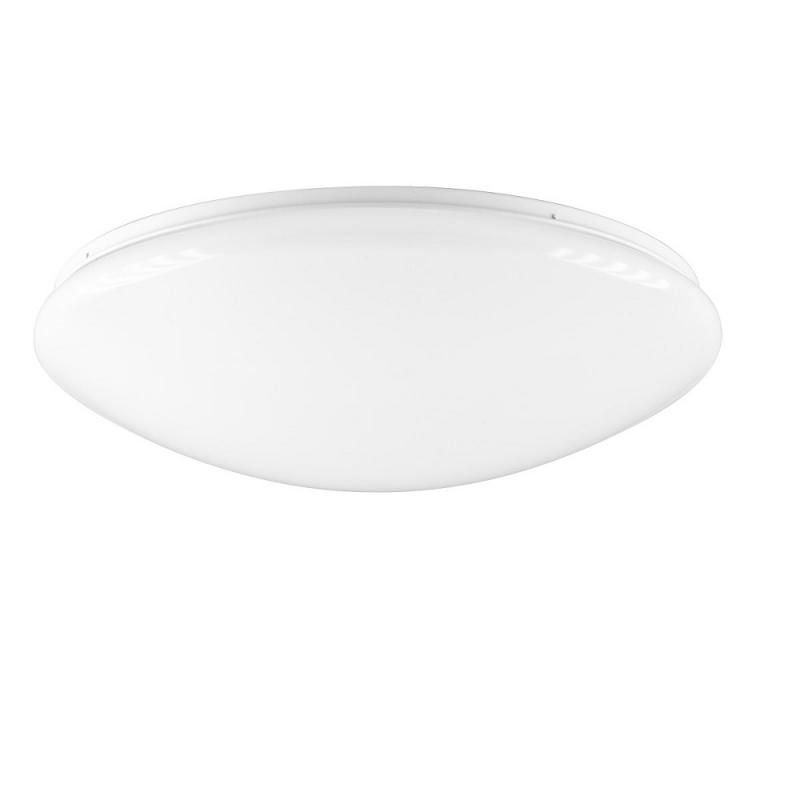 EVN Profi LED Anbauleuchte für Trppenhäuser und feuchte Umgebungen rund weiß IP44 18W 3000K warmweißes Licht