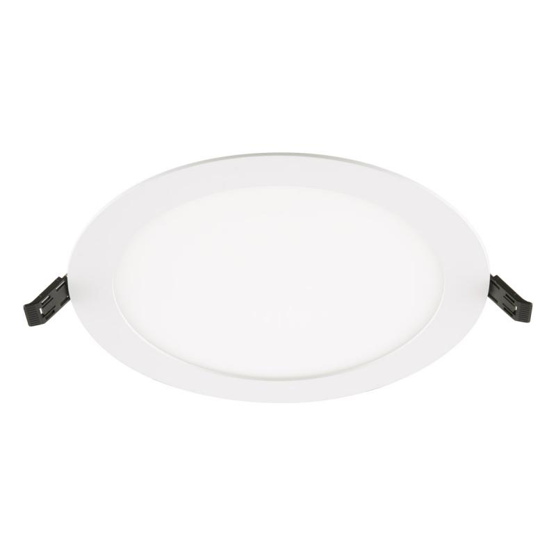 LED Einbaupanel rund 18W 3000K/4000K weiß IP54 225mm Einbaudurchmesser 206mm