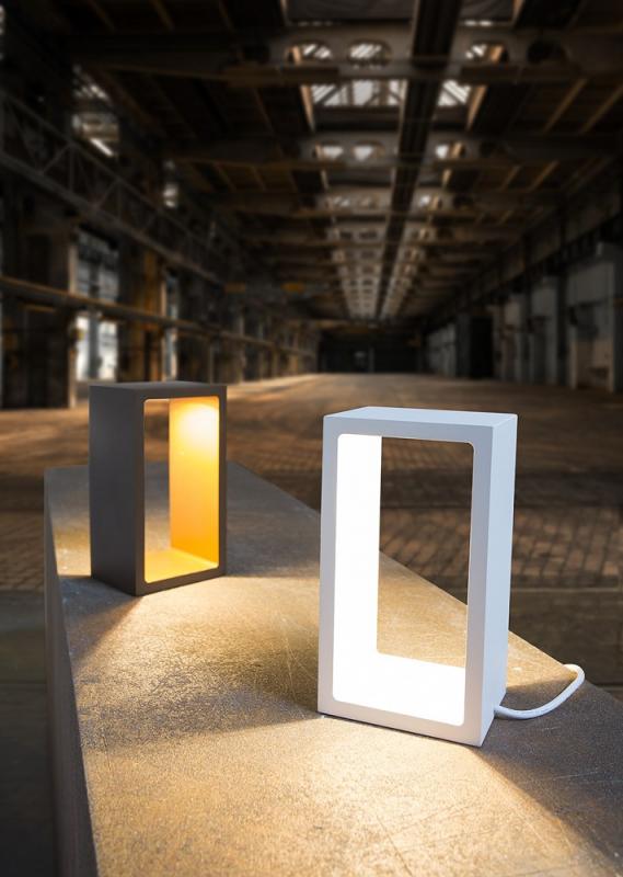 Mylight LED Tischleuchte CORRIDOR dimmbar in weiß