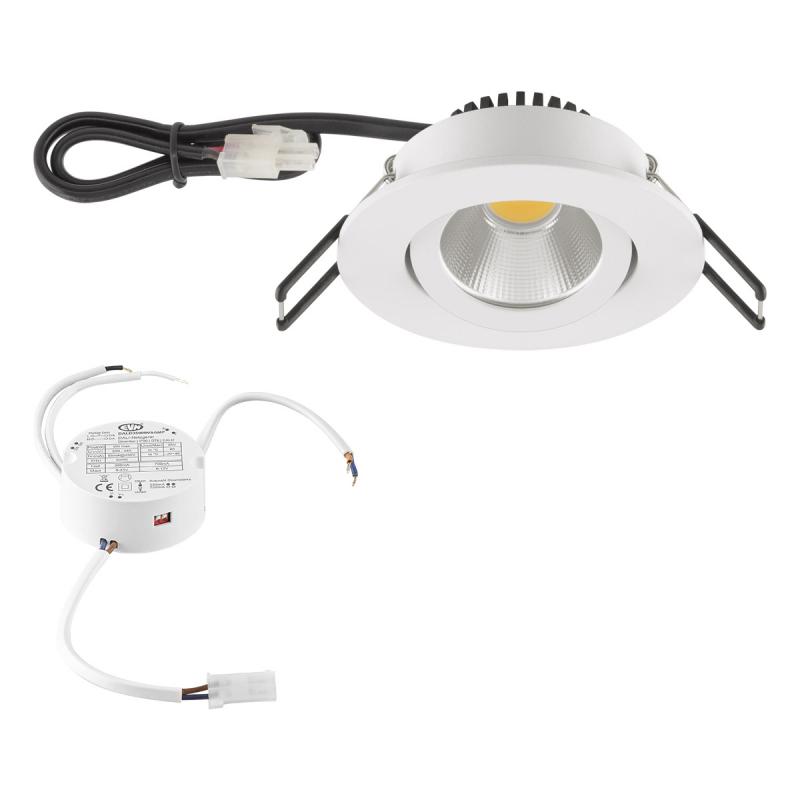 EVN LED Deckenleuchte, schwenkbar mit DALI-Netzgerät PC20D60102