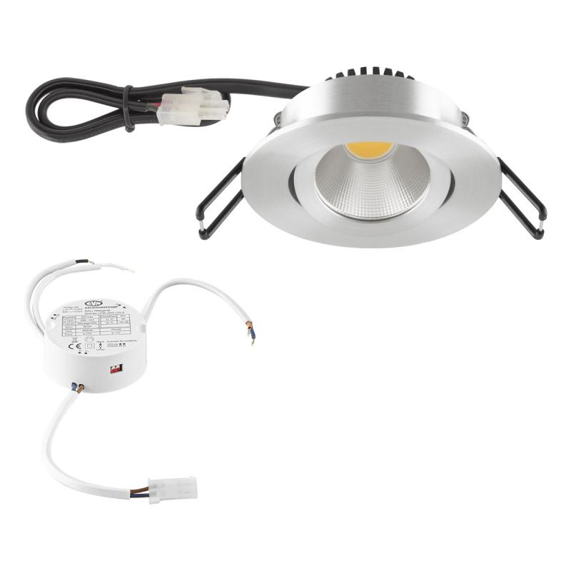 EVN LED Deckenleuchte dim2warm mit DALI-Netzgerät PC20D614D2W