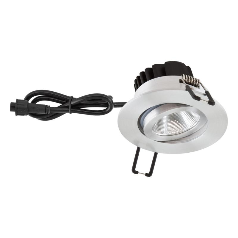 EVN PC650061440 COB-LED Deckeneinbauleuchte 6W 4000K Aluminium IP65 (Einbaudurchmesser 68 mm)