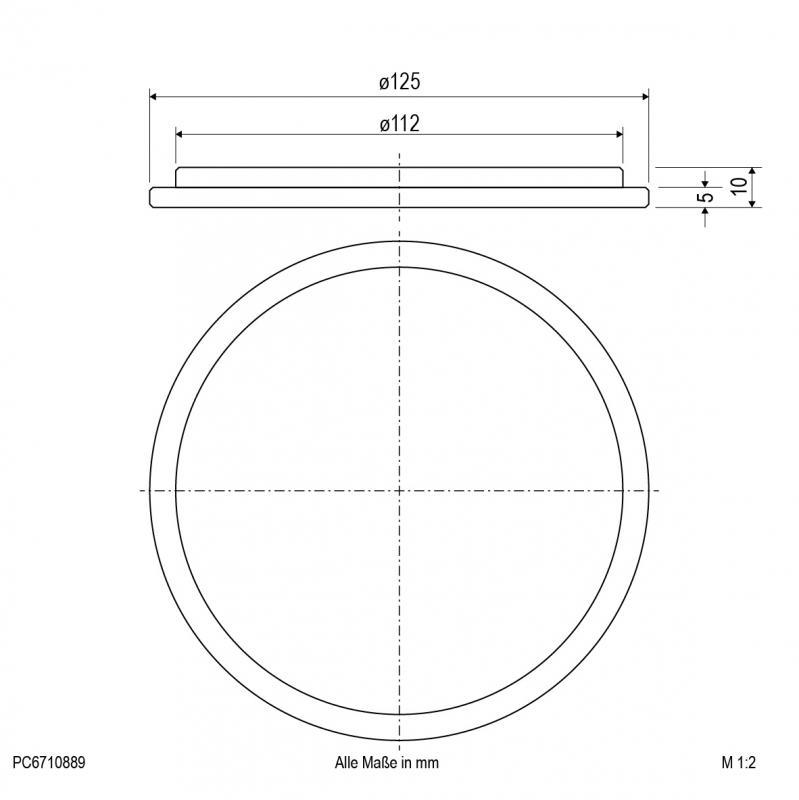 EVN Abdeckglas für Bodeneinbauleuchten PC6710889