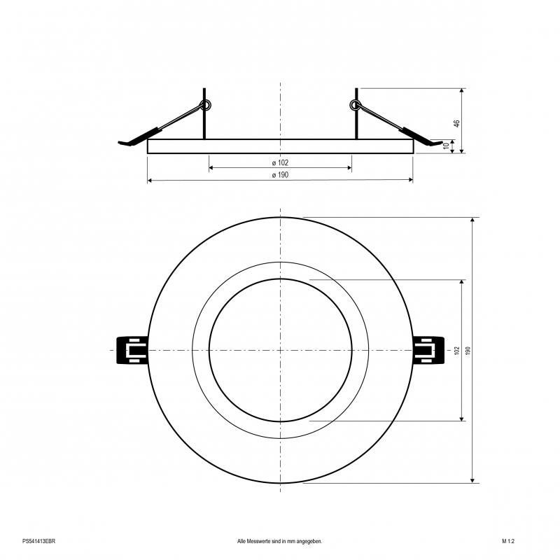 EVN Reduzierring für PERFORMA100 PS541413EBR