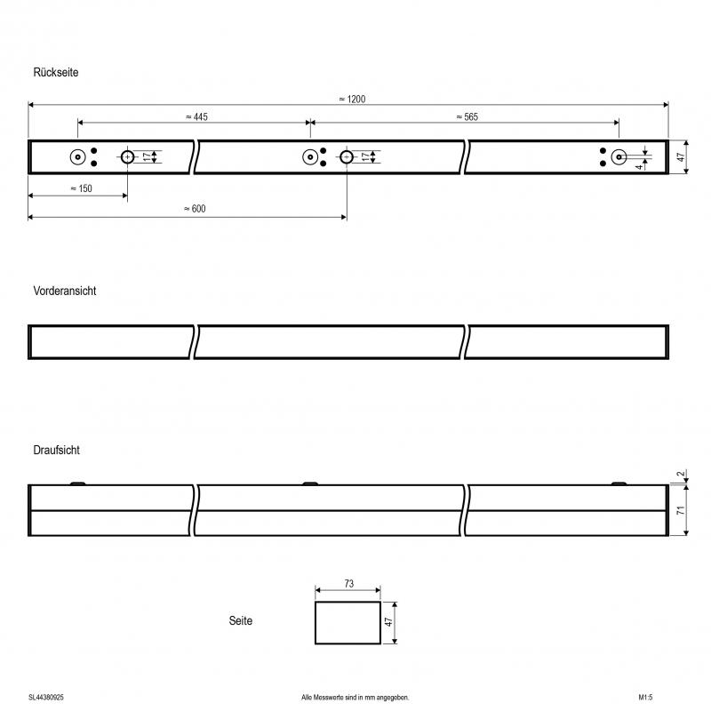 EVN LED-Wandleuchte, IP44 SL44380925