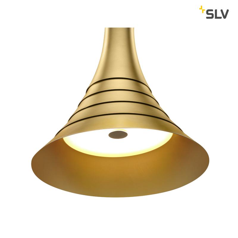 SLV 1000440 BATO 45 PD LED Indoor Pendelleuchte messing LED 2500K