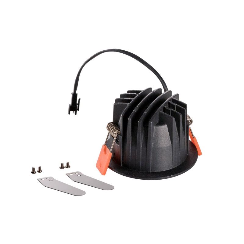 SLV 1003774 NUMINOS DL S Indoor LED Deckeneinbauleuchte schwarz/chrom 2700K 40° inkl. Blattfedern
