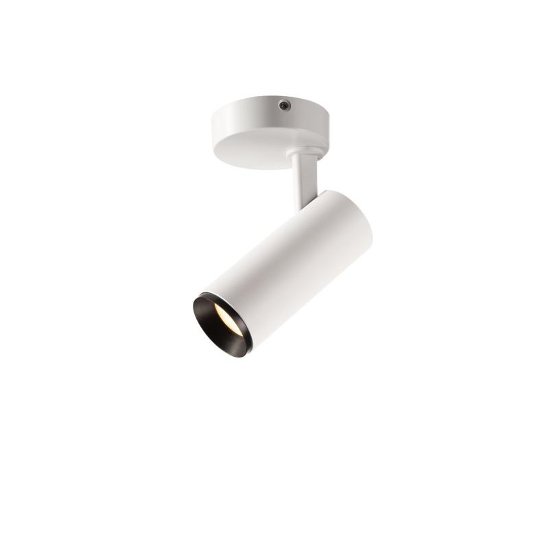 SLV 1004112 NUMINOS SPOT PHASE S Indoor LED Deckenaufbauleuchte weiß/schwarz 3000K 60°