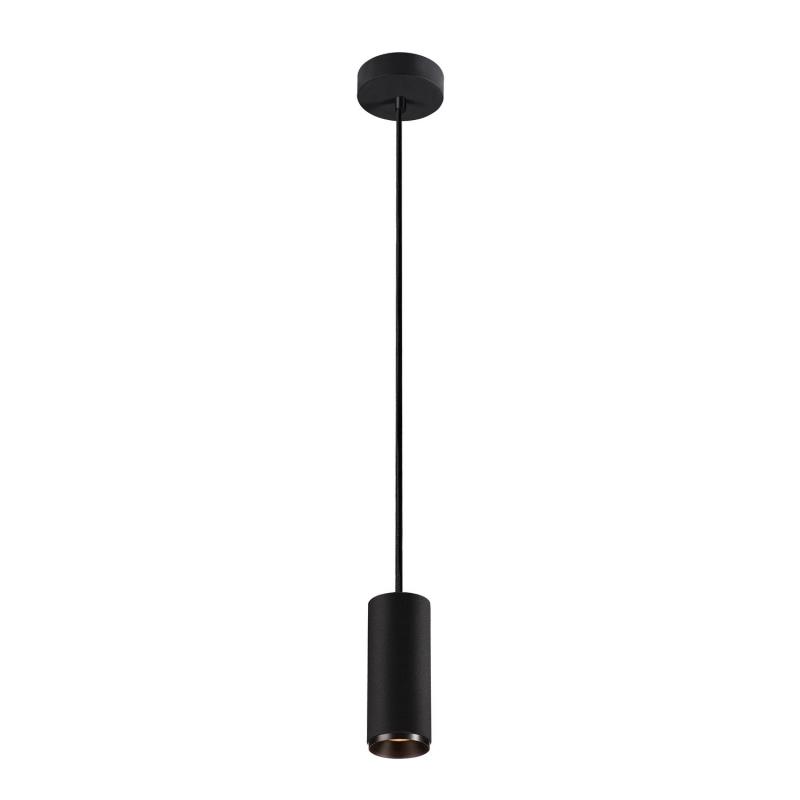 SLV 1004156 NUMINOS PD PHASE S Indoor LED Pendelleuchte schwarz/schwarz 3000K 60°