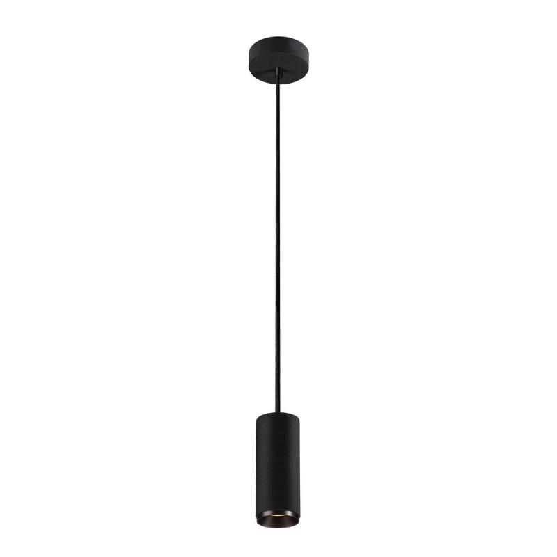 SLV 1004164 NUMINOS PD PHASE S Indoor LED Pendelleuchte schwarz/schwarz 4000K 60°