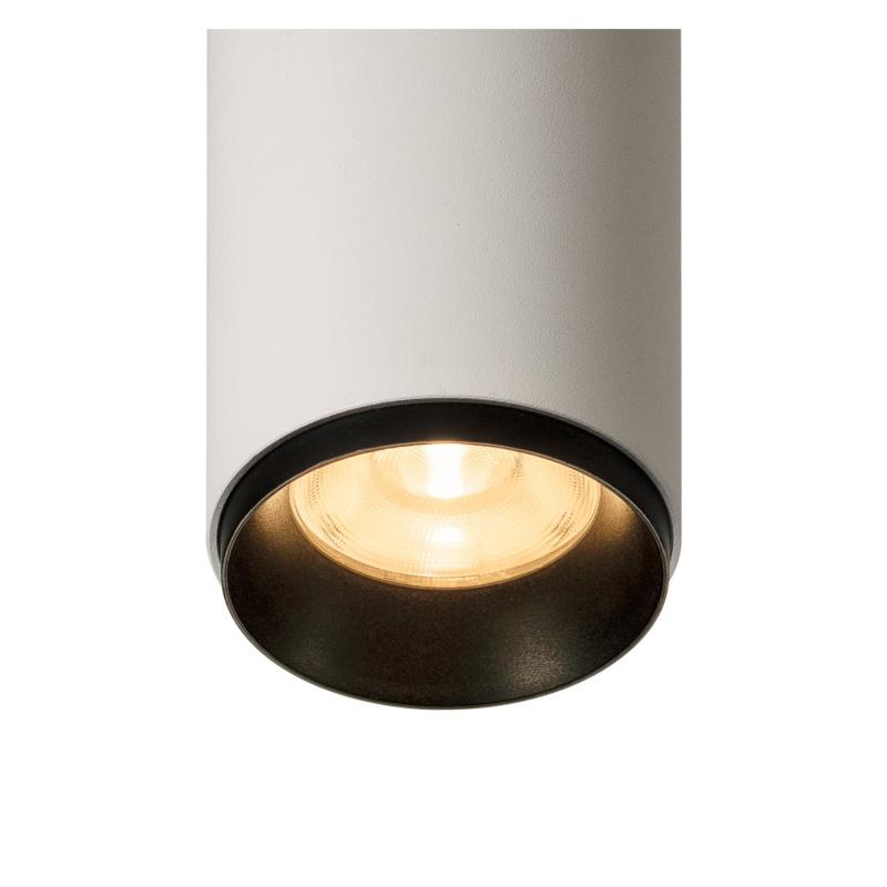 SLV 1004199 NUMINOS SPOT PHASE M Indoor LED Deckenaufbauleuchte weiß/schwarz 2700K 36°