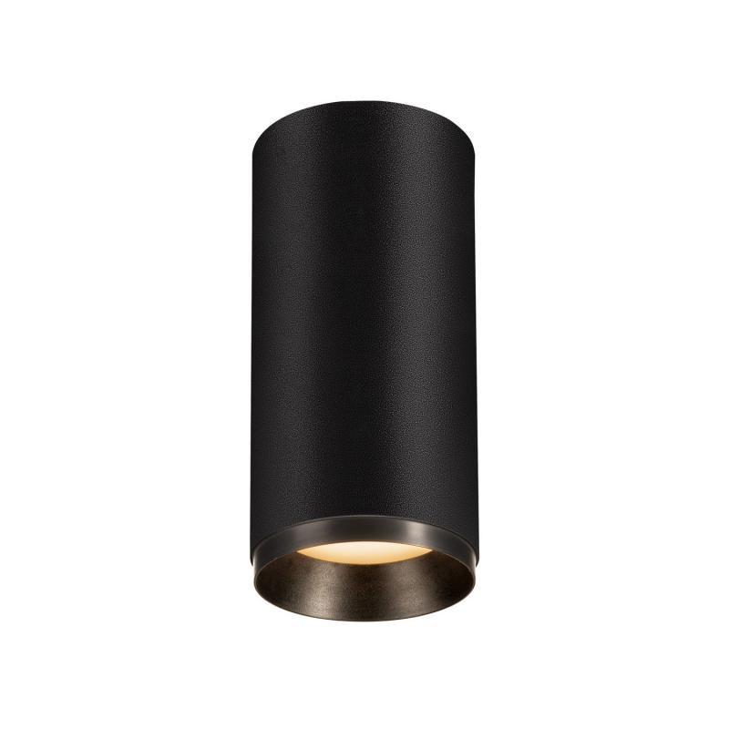 SLV 1004228 NUMINOS CL PHASE M Indoor LED Deckenaufbauleuchte schwarz/schwarz 3000K 60°