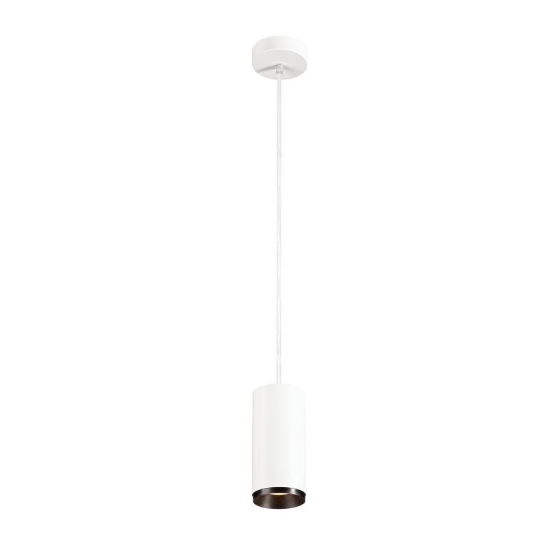 SLV 1004254 NUMINOS PD PHASE M Indoor LED Pendelleuchte weiß/schwarz 3000K 24°
