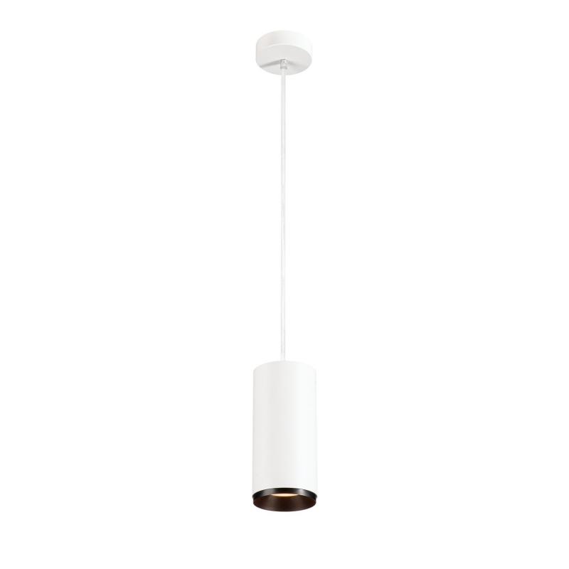 SLV 1004352 NUMINOS PD PHASE L Indoor LED Pendelleuchte weiß/schwarz 3000K 60°