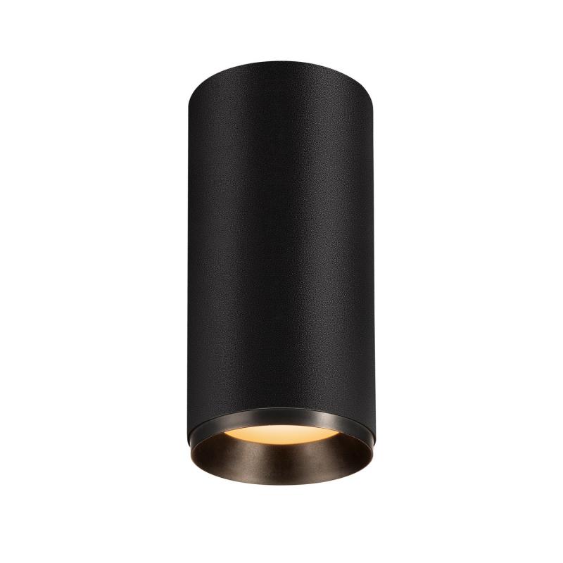 SLV 1004604 NUMINOS CL DALI L Indoor LED Deckenaufbauleuchte schwarz/schwarz 2700K 60°