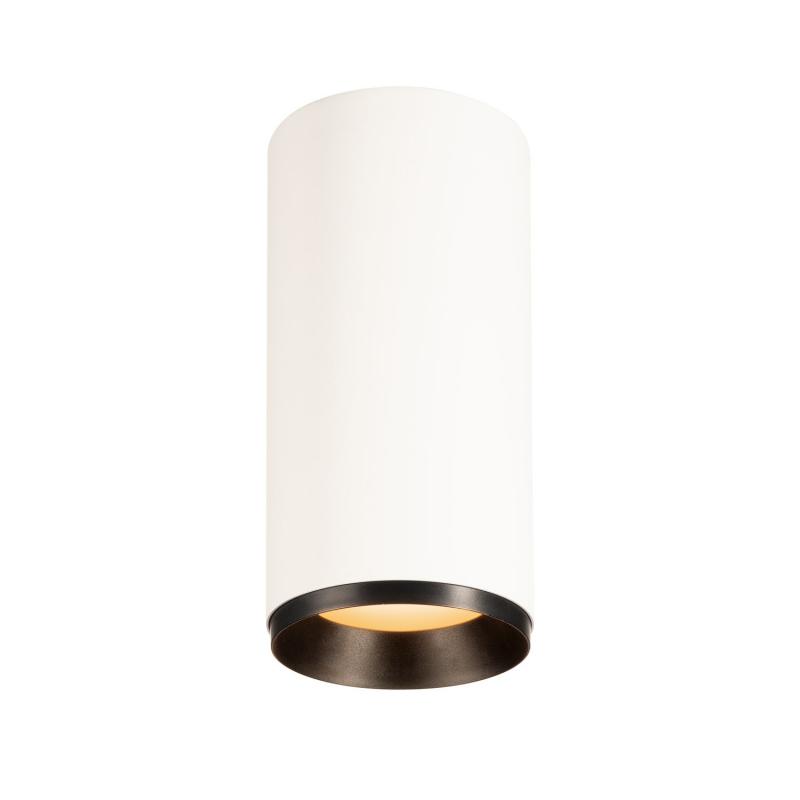 SLV 1004608 NUMINOS CL DALI L Indoor LED Deckenaufbauleuchte weiß/schwarz 2700K 60°