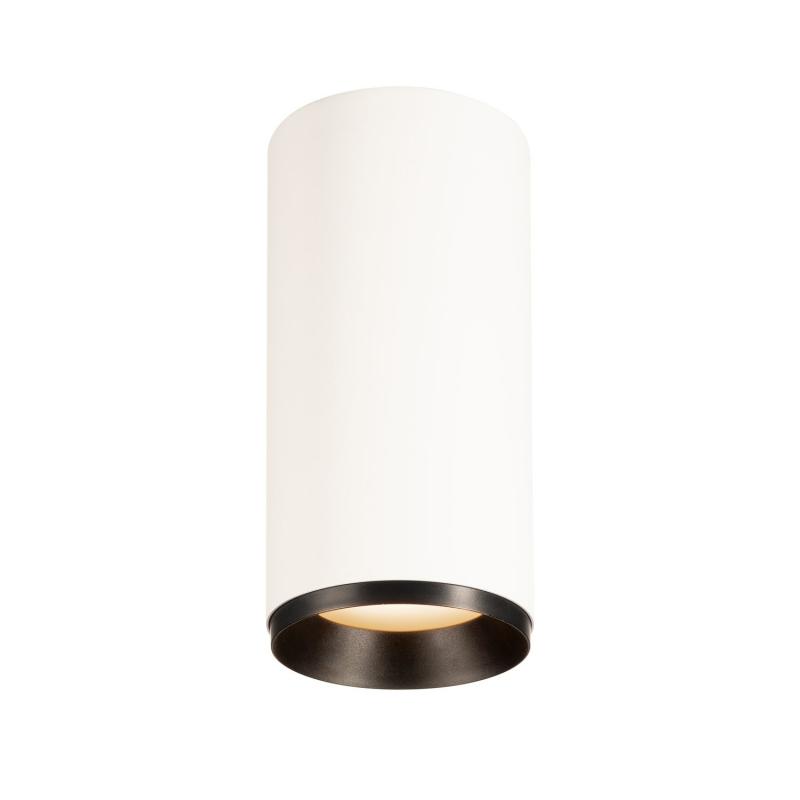 SLV 1004615 NUMINOS CL DALI L Indoor LED Deckenaufbauleuchte weiß/schwarz 3000K 36°