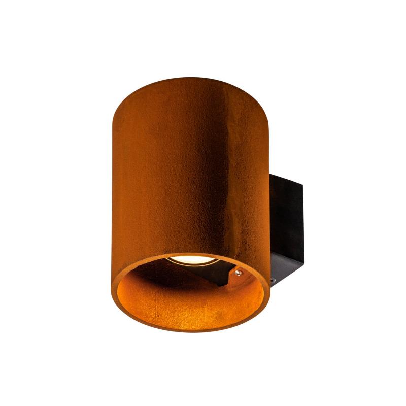 SLV 1004651 RUSTY UP&DOWN LED Außenwandleuchte rund rost mit umschaltbarer Farbtemperatur