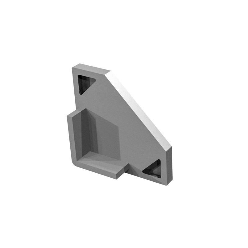 SLV 1004893 GRAZIA 10 EDGE Endkappe alu