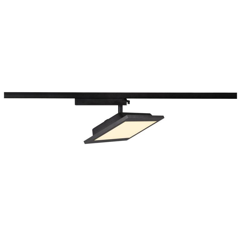 SLV 1004933 PANEL TRACK square 150x300mm 1 Phasen Spot schwarz 18W 3000K