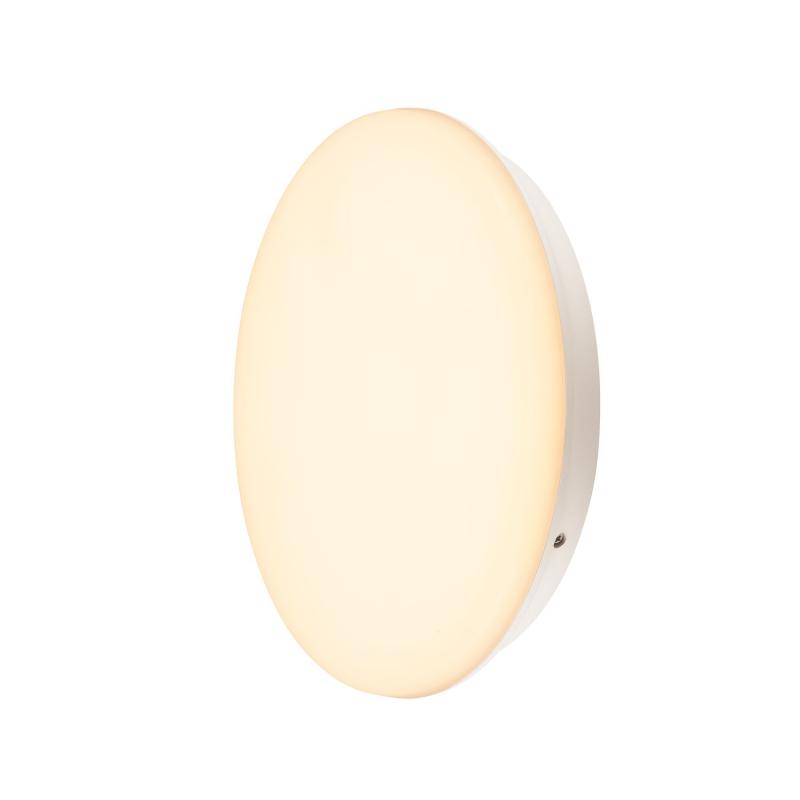 Recycel LED Deckenleuchte mit Bewegungsmelder weiß rund inkl. LED SLV 1005086