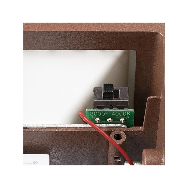 SLV 1005157 SITRA L WL UP/DOWN LED Außen Wandleuchte rost umschaltbare Farbtemperatur