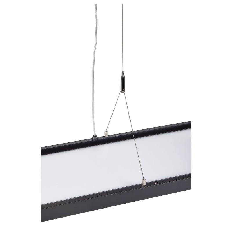 SLV 1005395 WORKLIGHT DALI Pendelleuchte schwarz 57W 4000K 80°