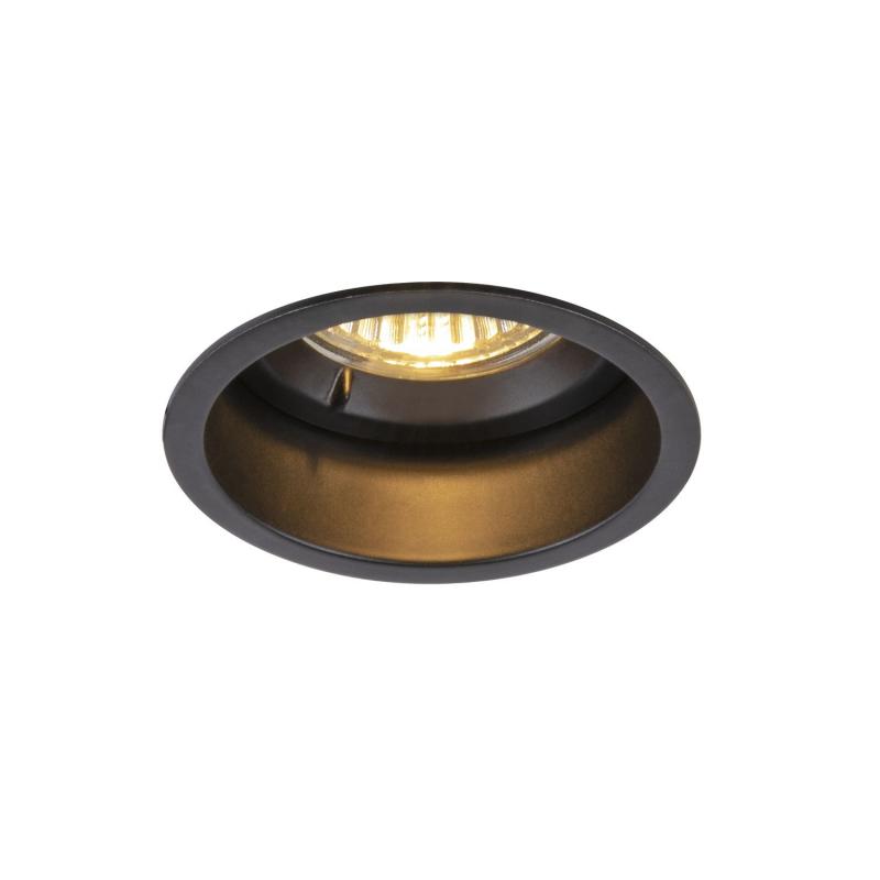 SLV 1005435 HORN GU10 Deckeneinbauleuchte schwarz 25W