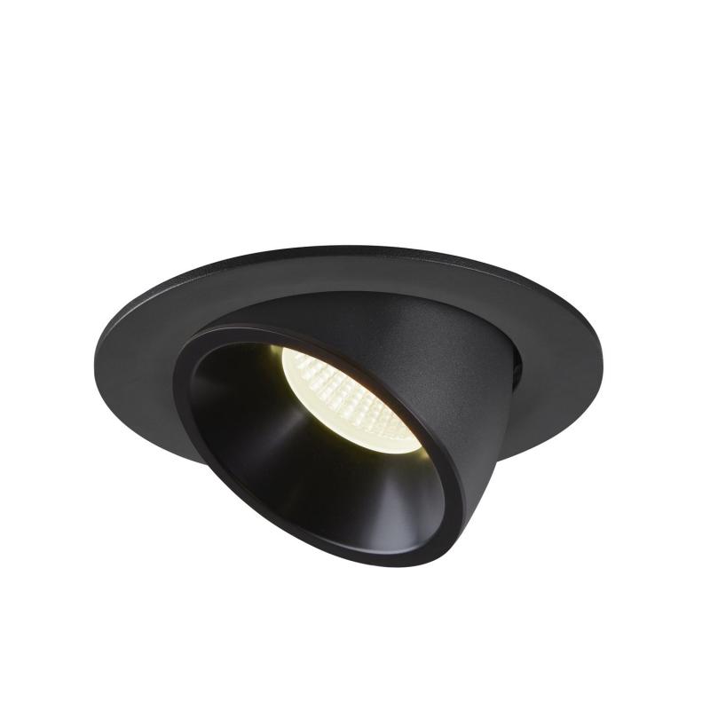 SLV 1006017 NUMINOS GIMBLE L Deckeneinbauleuchte schwarz 4000K 55°