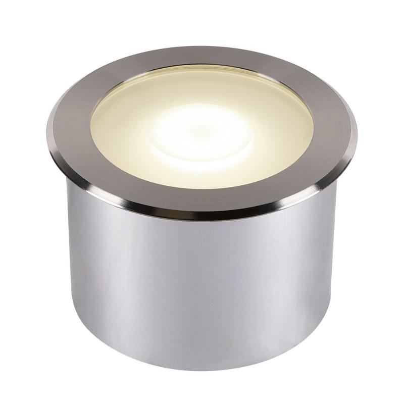 SLV 1006106 DASAR FLAT 120 EL LED Bodeneinbauleuchte 7W 490 lm 3000K Edelstahl