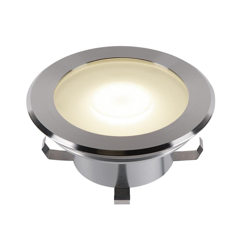 SLV 1006106 DASAR FLAT 120 EL LED Bodeneinbauleuchte 7W 490 lm 3000K Edelstahl
