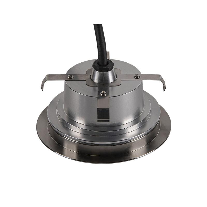 SLV 1006106 DASAR FLAT 120 EL LED Bodeneinbauleuchte 7W 490 lm 3000K Edelstahl
