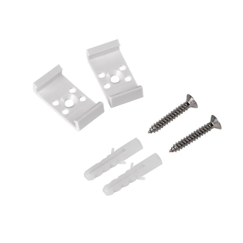 SLV 1006126 BATTEN Montageklammern weiß