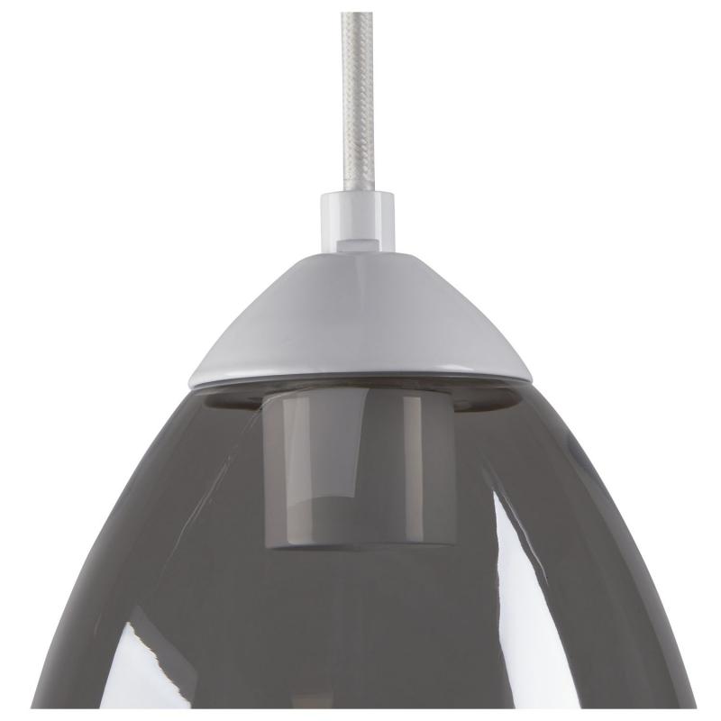 SLV 1006160 PARA CONE GL Pendelleuchte weiß / transparent