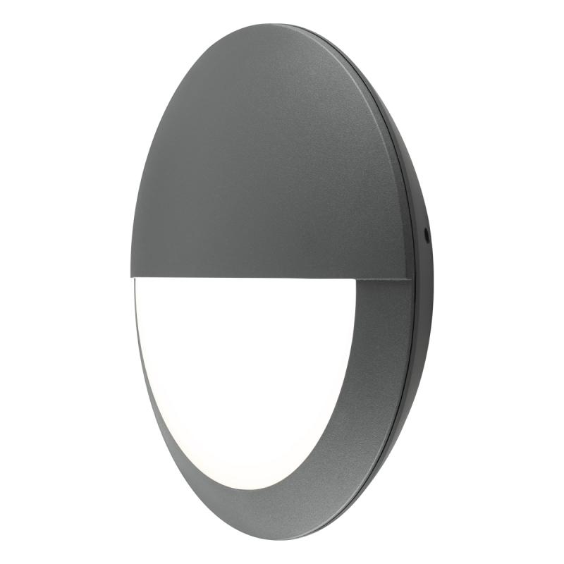 EVN WE30181525 HULK LED Wandanbauleuchte 9,5-18,5 W 3000/4000 K anthrazit IP66 IK10