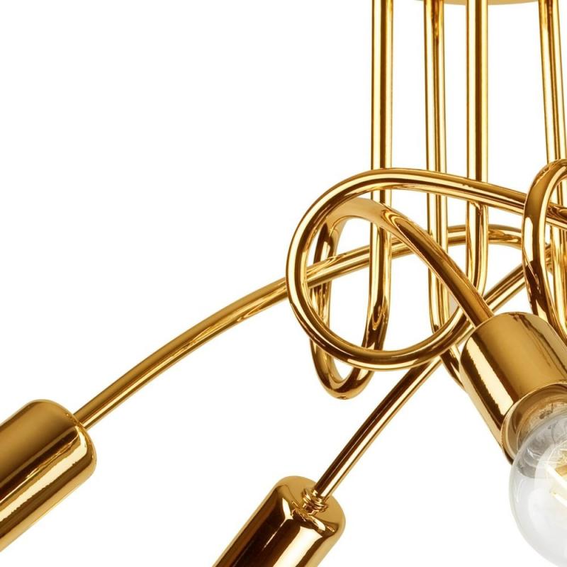 Bioledex Junges Wohnen Deckenleuchte in Gold