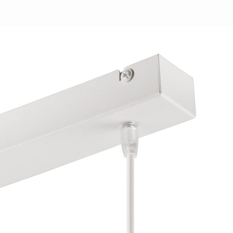 Bioledex Junges Wohnen Pendelleuchte Esszimmerlampe 2x E27 weiß Metall, Holz