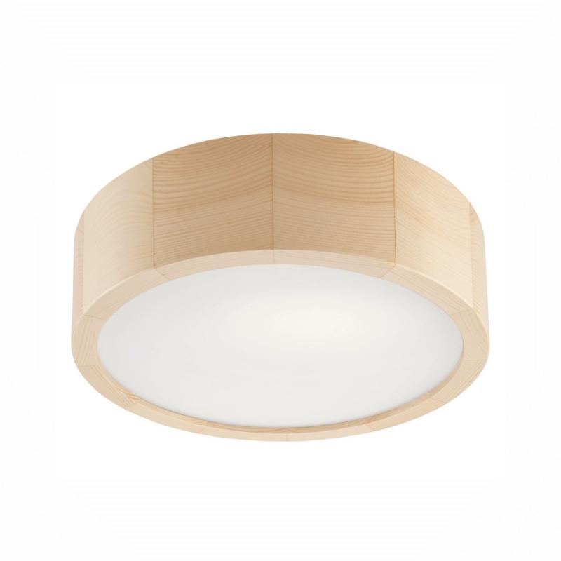 Bioledex Junges Wohnen Deckenleuchte 27cm in Kiefer aus Holz und Glas