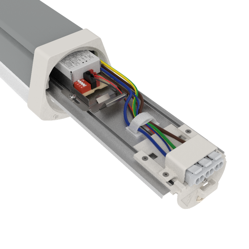 LEDVANCE DAMP PROOF FLEX THROUGHWIRING Feuchtraumleuchte 1200 P 34W ML 865 IP66- Tageslichtweiß - mit Durchverdrahtung