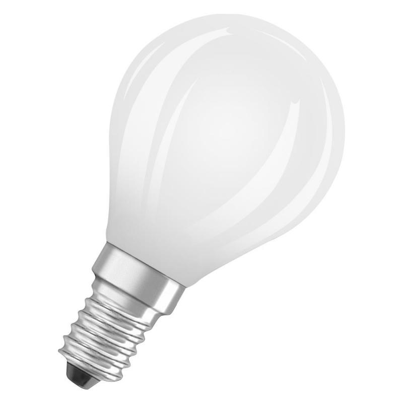 6er Set OSRAM E14 LED Lampe Classic SUPERSTAR matt 1,2W wie 25W neutralweißes Licht 4000K - Energy efficiency class A