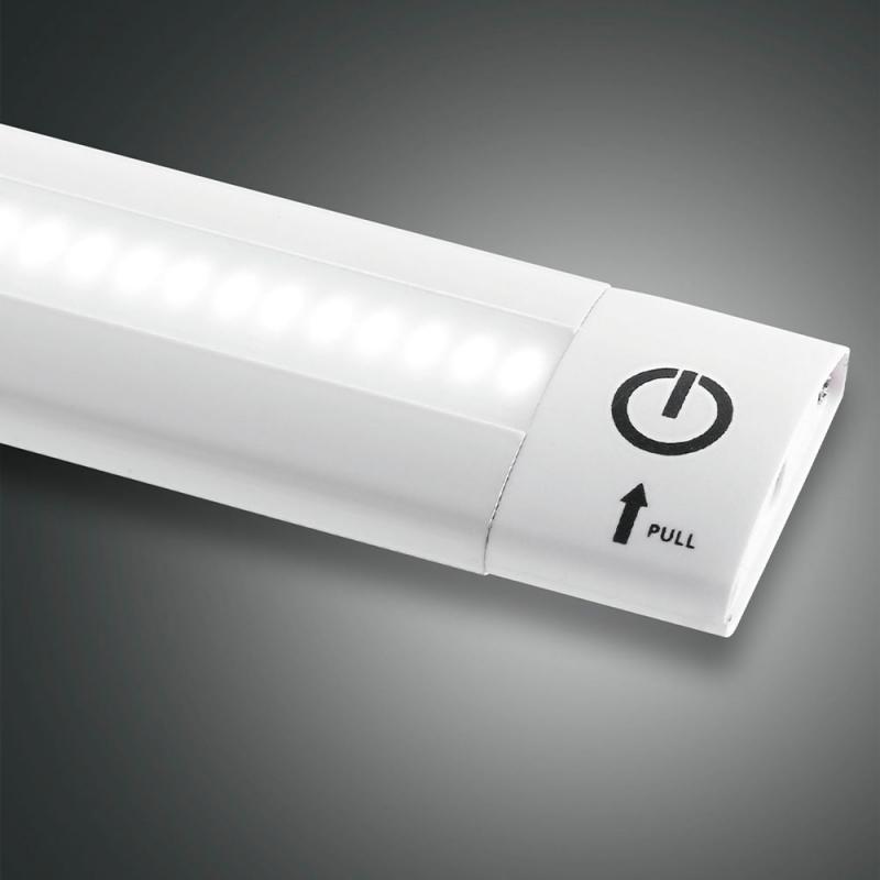 30cm Galway LED Unterbauleuchte mit touch dimmer & Memoryfunktion 5W Weiss 4000K neutralweißes Licht von Fabas Luce