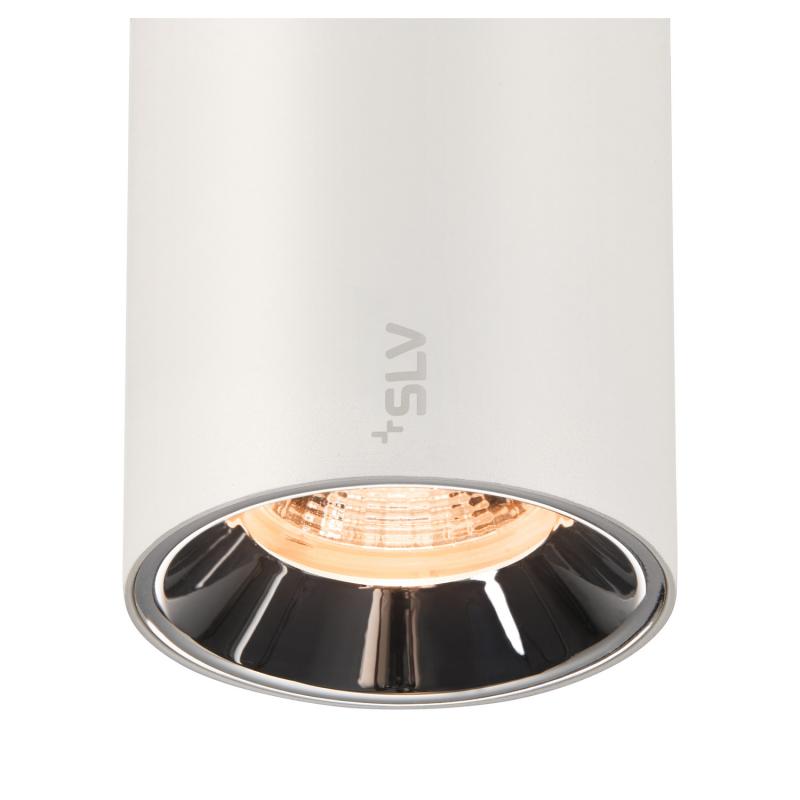 SLV 1006830 NUMINOS S 48V TRACK DALI Pendelleuchte weiß / chrom 16W 980lm 2700K CRI90 55°