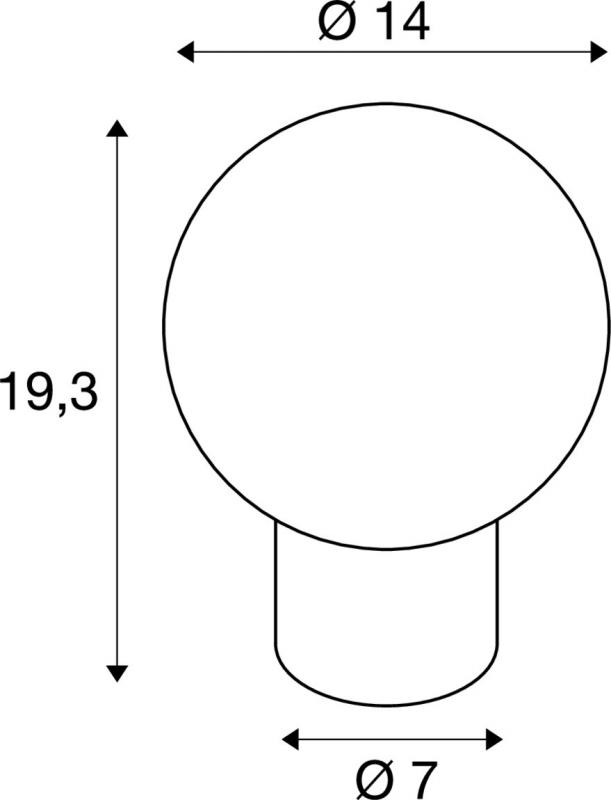 SLV 1007366 LITTLE SUN Tischleuchte G9 IP20 kupfer